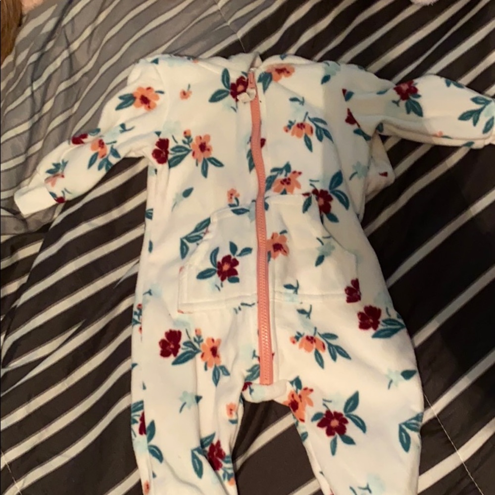 Zip up onsie